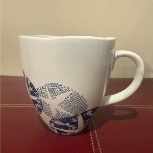 Coldwater Creek Sand Point ID Sand Dollar Mug Cup Coastal Beach Nautical